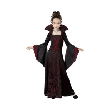 Imagem de Fantasia De Vampiro Para Meninas, Vestido Longo Tutu, Traje Gótico De 