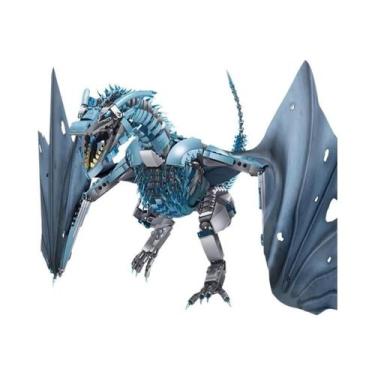 Imagem de Blocos De Montar Dragão Gigante 1889 Peças, Modelo Criativo MOC, Brinq