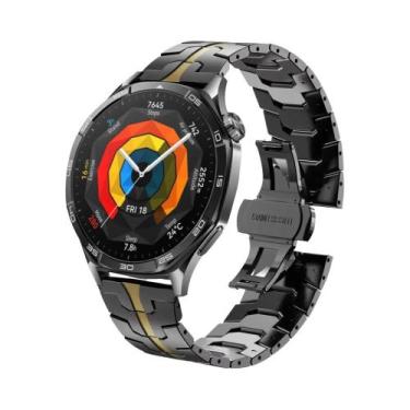 Imagem de Pulseira De Aço Inoxidável Luxuosa Para Huawei Watch GT 6 pro GT5 GT4 