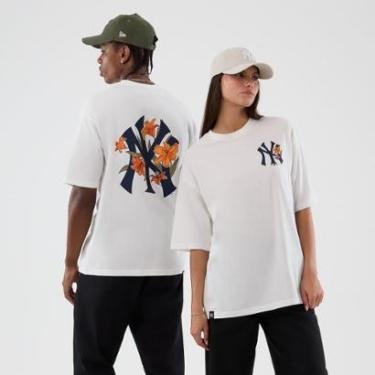 Imagem de MLB NEW ERA FLORAL OS TEE NEYYAN WHI-Masculino
