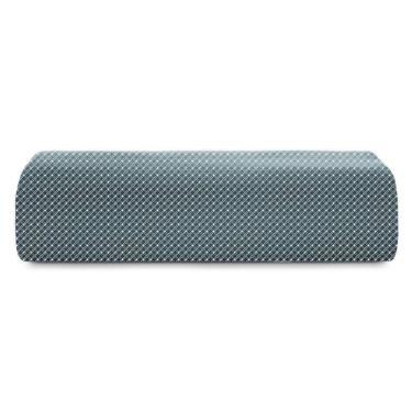 Imagem de Lençol Com Elástico Queen Altenburg Toque Acetinado Slim Azul