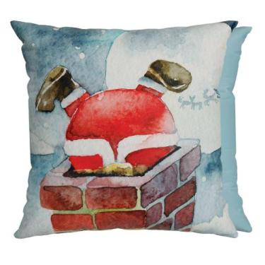 Imagem de Capa de Almofada Natalina em Cetim - Belchior