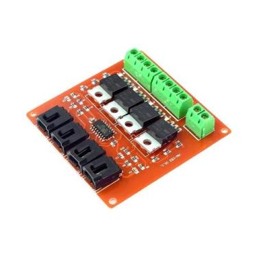 Imagem de Módulo De Comutação MOSFET De 4 Canais Para Arduino IRF540 V4.0+ Com A