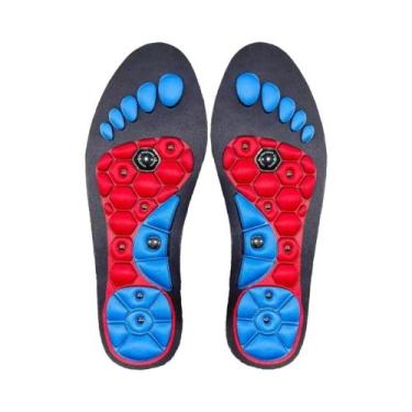 Imagem de Palmilhas Magnéticas De Acupressão Para Suporte De Arco, Respiráveis, 