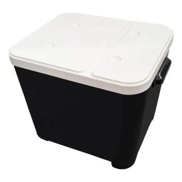 Imagem de Container Furacao Pet 15 Kg Black Canister Porta Ração Cor P - Congrat
