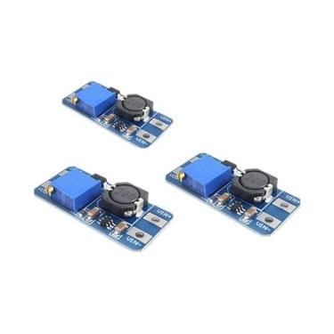 Imagem de Módulo Conversor DC-DC Ajustável 2A MT3608, Placa De Potência De 2-24V