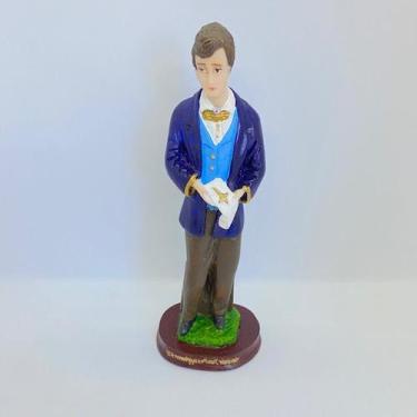 Imagem de Escultura São Domingos 17 cm resina - Lua Mística - 100% Original - Lo