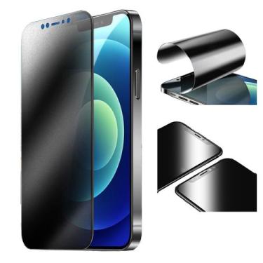 Imagem de Película De Privacidade Cerâmica Fosca Compatível Com iphone 11 12 13 