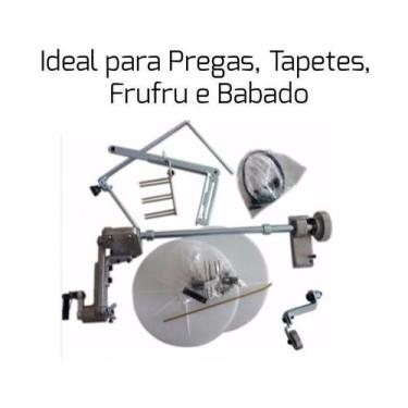 Imagem de Aparelho de Pregas p/ Máquina Reta Industrial HR 3100Frufru - hr31100