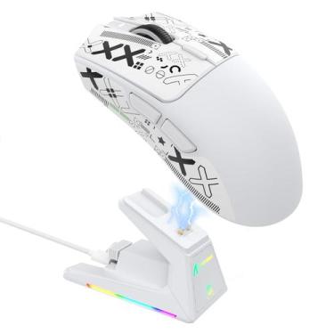 Imagem de Mouse sem fio para jogos ATTACK SHARK X1 53g RGB Dock 40000DPI