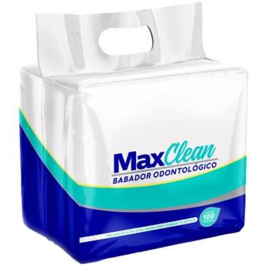 Imagem de Babador Odontológico Descartável Maxclean - 100 Unidades