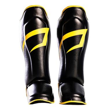 Imagem de Caneleira De Muay Thai Mma Protetor Pretorian Impact Amarelo-Unissex