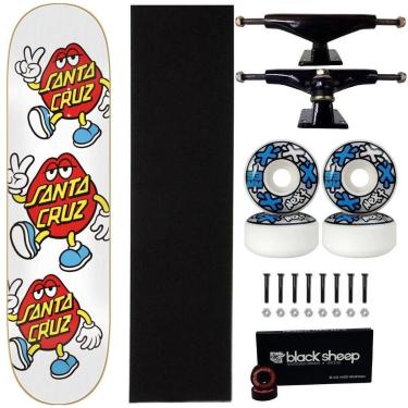 Imagem de Skate Santa Cruz Dot Montado 8.0 Truck 139mm Next 53 Abec 15-Masculino