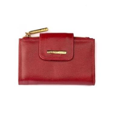 Imagem de Carteira feminina de couro liso Lanna-Feminino