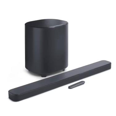 Imagem de Soundbar JBL Bar 500 5.1 375W Dolby Atmos com Subwoofer Wireless Preto Bivolt