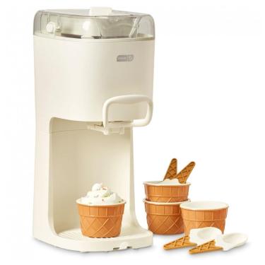 Imagem de DASH Máquina de Sorvete Soft Serve Compacta com Tigela Congelante Dupla Capacidade 1,9L para Sorvete, Froyo, Sorbet e Frutas
