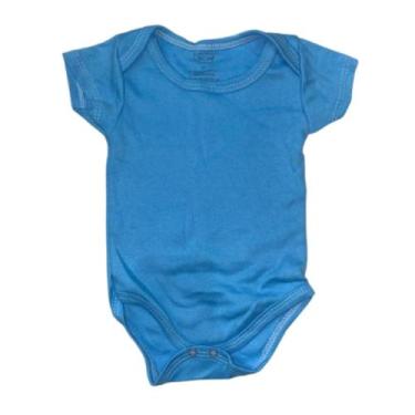 Imagem de Body Manga curta Infantil 100% Algodão Suedine Liso Cores - Alyath, G,