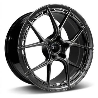 Imagem de 4 rodas zeus dx731 / aro 18x8,5 (5x114) et35, Titânio