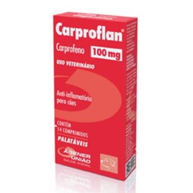 Imagem de Carproflan Anti-inflamatório e Analgésico para Cães 100mg Agener 14 Co