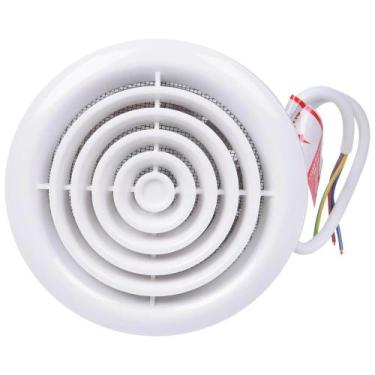 Imagem de Exaustor Para Banheiro Redondo 100mm 127v Branco Liege