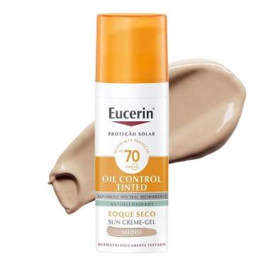 Imagem de Eucerin Oil Control Tinted - Médio - 50g