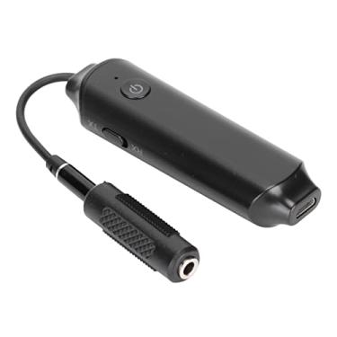 Imagem de Transmissor receptor de áudio Bluetooth 5.0, adaptador de tomada Bluetooth 3,5 mm Microfone HD para carro para tablet para celular
