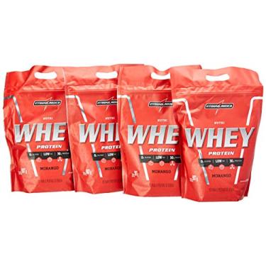 Imagem de Kit 4x Nutri Whey 907g Morango Refil Integralmedica