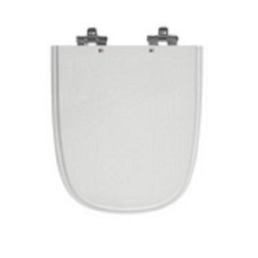 Imagem de Assento Sanitário Ibiza Cinza Claro Tampa Vaso Incepa Madeir