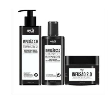 Imagem de Kit Infusão 2.0 Widi Care Shampoo - Máscara - Acidificante 300ml