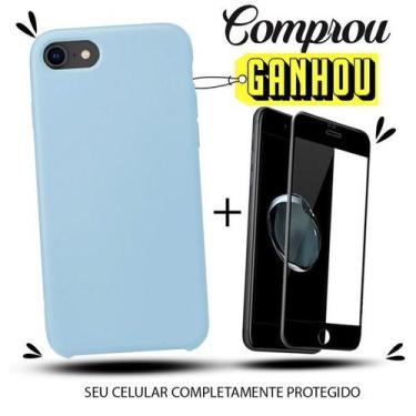 Imagem de Capinha Iphone 7 / 8 / Se 2ª Geração Com Película De Vidro 5D Ultra Re