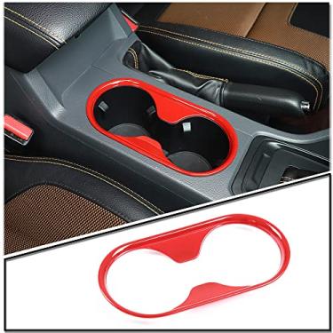 Imagem de Compatível com suporte de copo de corrimão dianteiro para carro, acessórios de interiores para Ford Ranger 2015-2021
