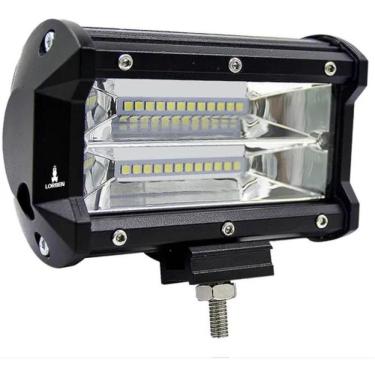 Imagem de Farol Milha Retangular Led 72w Off Road Trilha 4x4 Lorben