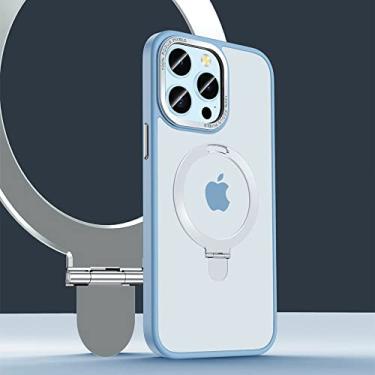 Imagem de Magnético para iPhone14 13Pro Max capa para celular com suporte anti-queda com tudo incluído capa para celular, T3, para iPhone 13 Pro