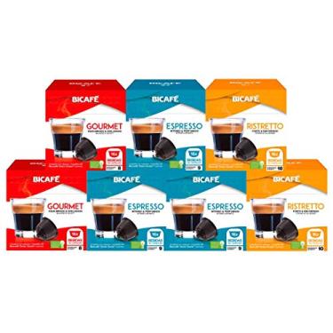 Imagem de 112 Cápsulas Para Dolce Gusto - 7 Caixas - Kit Café - Cápsula Bicafé