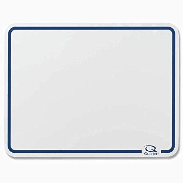 Imagem de Quadro branco Quartet Dry Erase, 22,86 cm x 30,48 cm, escola, professores, aulas, estudantes, inclui marcador apagável a seco de baixo odor (B12-900962A)", branco, 1 cada