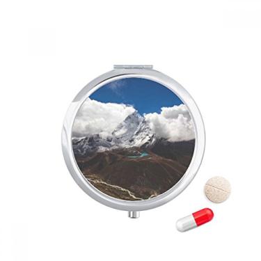 Imagem de Blue Sky Forestry Science Nature Scenery Caixa de armazenamento de remédios