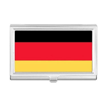 Imagem de Carteira de bolso com bandeira nacional da Alemanha, país da Europa, porta-cartões