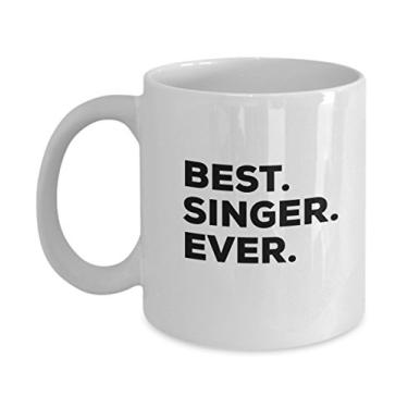 Imagem de Caneca cantora Ever – Xícara de café – Para os cantores – Para mulheres ou homens – Ideia de presente para compositor – Ideias de de formatura, casamento, cantor, líder, príncipe
