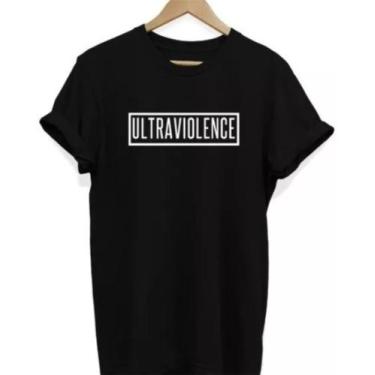 Imagem de Camiseta Ultraviolence Lana Del Rey Camisa 100% Algodão - If Camisas