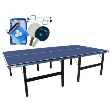 Mesa De Tênis De Mesa, Ping Pong, Com Rodízio, MDP 15mm, Acompanha