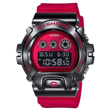 Imagem de Relógio CASIO G-SHOCK masculino aço preto GM-6900B-4DR