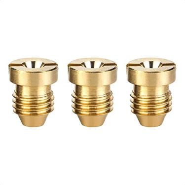 Imagem de VANICE 3 peças pontas de bocal de orifício de canhão de espuma de 1,1 mm, substituição universal de pontas de rosca para lança de espuma de neve