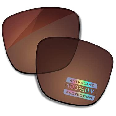 Imagem de Bowyer Lentes de reposição polarizadas para óculos de sol Oakley TwoFace XL OO9350 - marrom