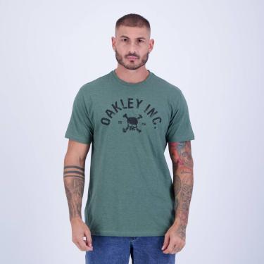 Imagem de Camiseta Oakley Inc Skull Verde-Masculino