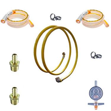 Imagem de Kit 3m Tubo Pex Multicamadas 16mm + Conexões Completa