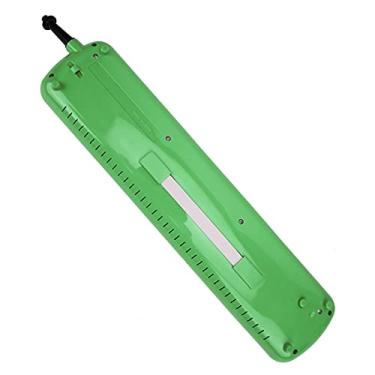 Imagem de Melodica 37 Teclas Teclado Instrumento Musical de Kit Maçarico Portátil para Treinamento Profissional Iniciante (Verde)