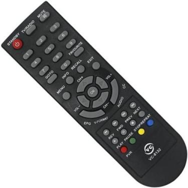 Imagem de Controle Remoto Conversor Digital Aquário DTV-8000 - skylink