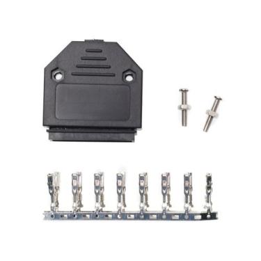 Imagem de Conector  Femea Obd2 16 Pinos Para Montar Cabo Com Pinos