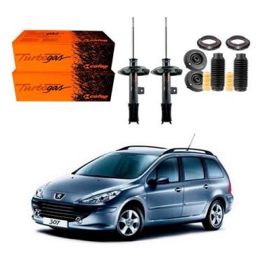 Imagem de Kit Amortecedor Dianteiro 307 Sw 2.0 2007 A 2008 - Cofap