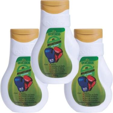 Imagem de Kit 3 Gel Massageador Nocauteador - Dokmos